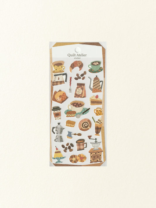Mind Wave Quilt Atelier Sticker Sheet: Time to Relax