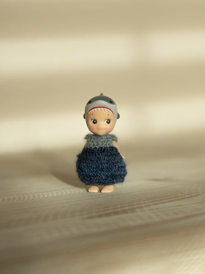 Two-Toned Balloon Dress