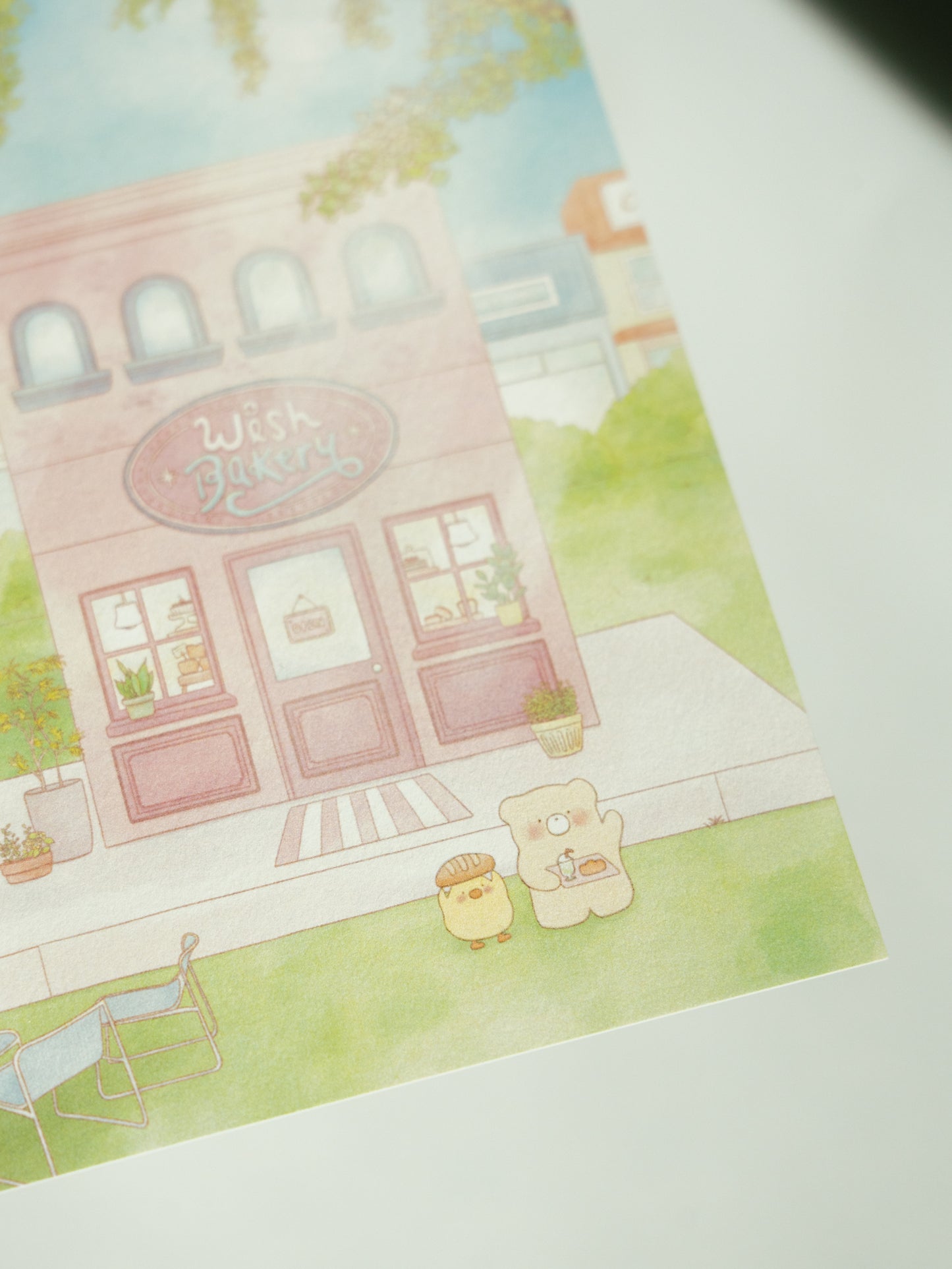 Wish Bakery Art Print