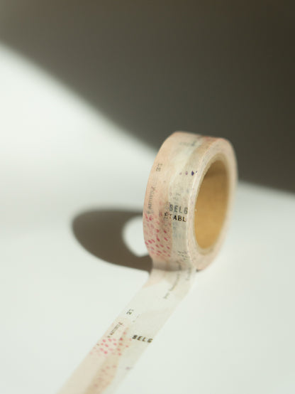 Yohaku Washi Tape: Hazy Flower | Hanagasumi