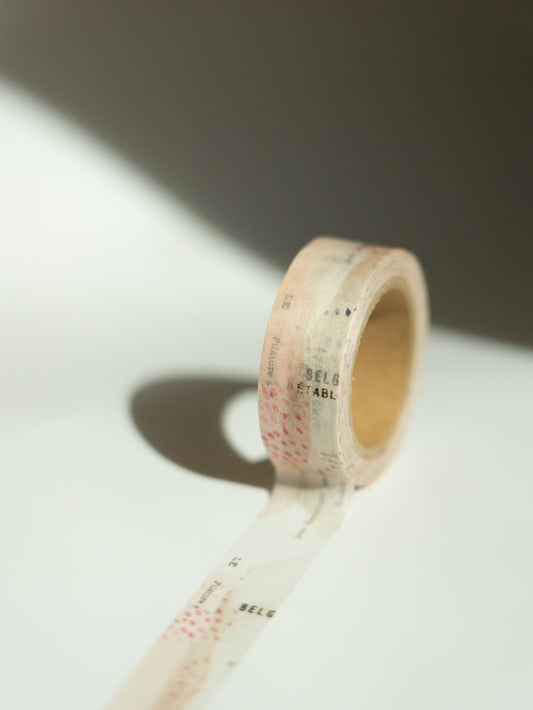 Yohaku Washi Tape: Hazy Flower | Hanagasumi