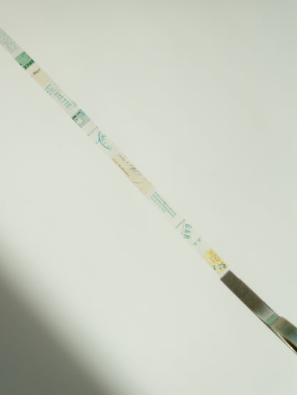 Yohaku Slim Washi Tape: Birch Forest | Shirakabanomori