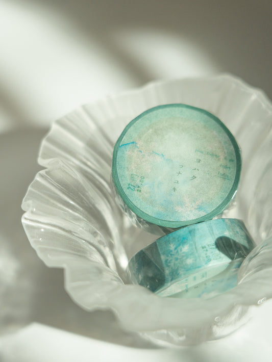 Yohaku Washi Tape: Powder Snow | Konayuki