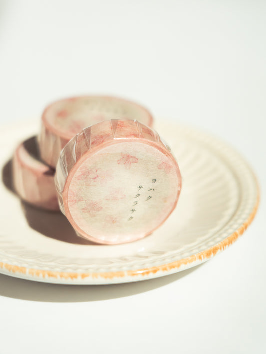Yohaku Washi Tape: Sakura Saku