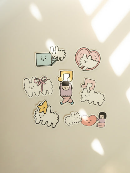 Yohand Studio Large Die-Cut Sticker