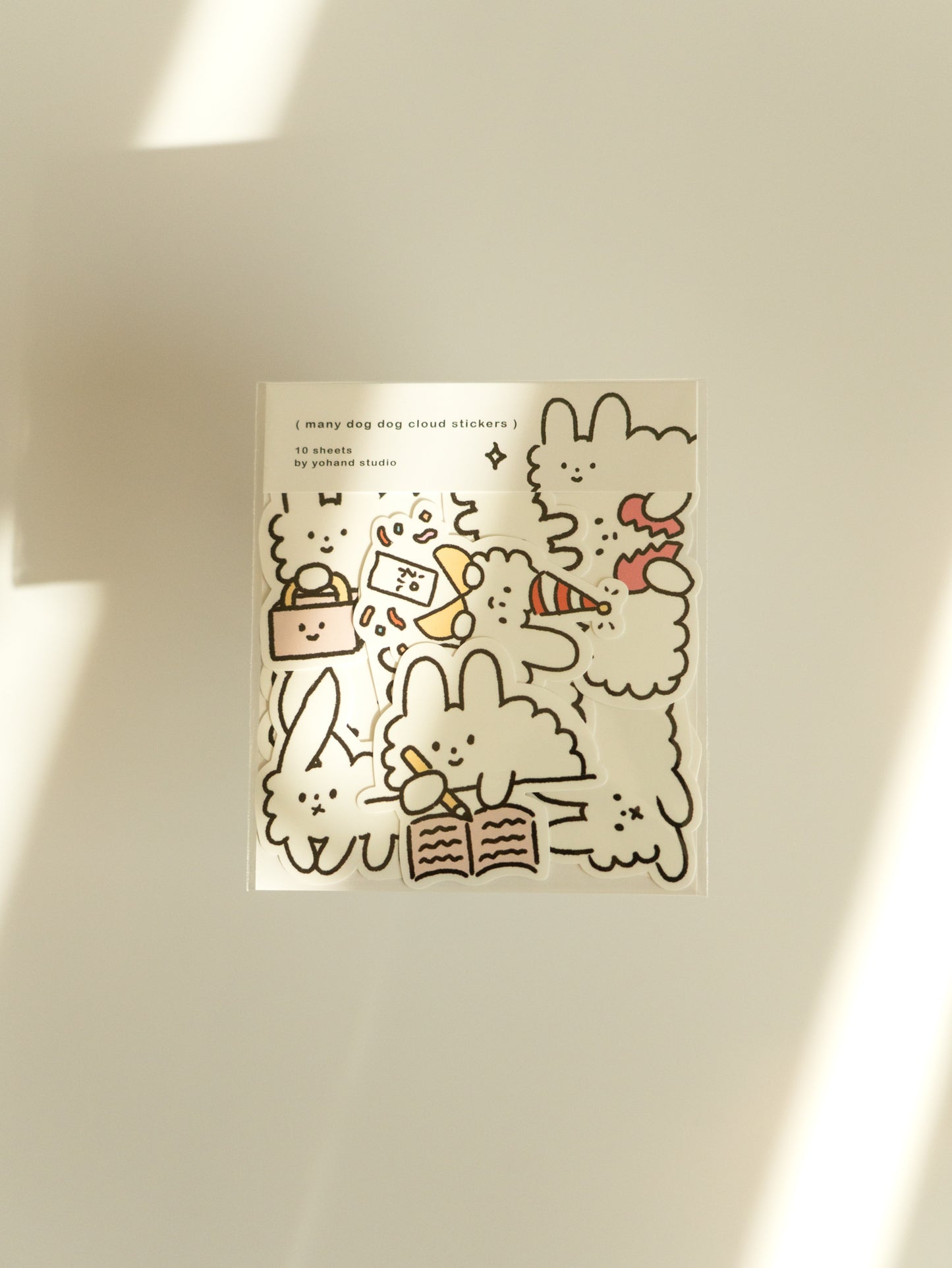 Yohand Studio Sticker Pack: Many Dog Clouds